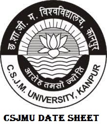 Kanpur University Date Sheet 2021 - 2022 CSJM Date Sheet BA BSC M Com Msc pdf Download 1st Year 2nd Year 3rd Year 4th Year