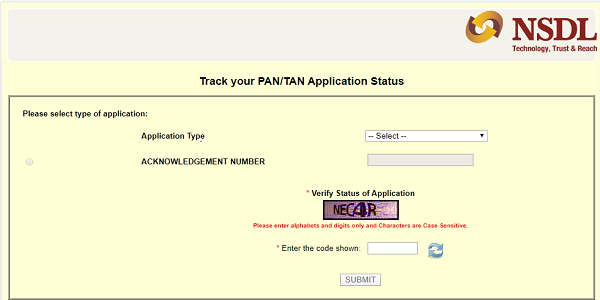 Pan Card Status Check Online 2020 - 2021 UTI NSDL By Name & Date Of Birth 2